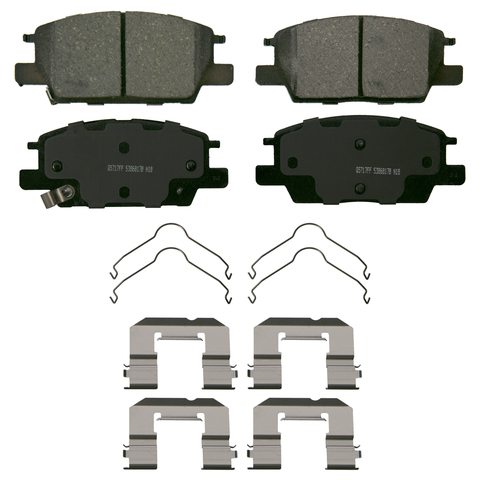 Wagner Brake Disc Brake Pad Set P/N:ZD1913