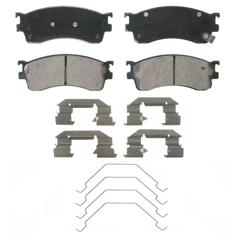 Wagner Brake Disc Brake Pad Set P/N:ZD893