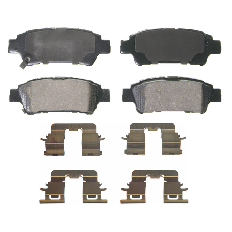 Disc Brake Pad Set-QuickStop Disc Brake Pad Wagner fits 04-10 Toyota Sienna