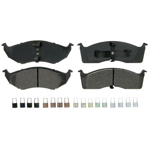 Wagner Brake Disc Brake Pad Set P/N:ZX591