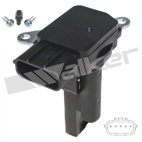 Walker Products Mass Air Flow Sensor P/N:245-1195