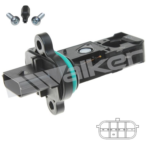 Walker Products Mass Air Flow Sensor P/N:245-1314