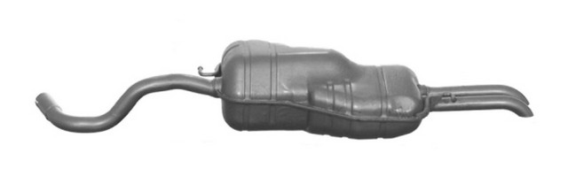 Exhaust Muffler Ansa ST7607 fits 1999 VW Jetta
