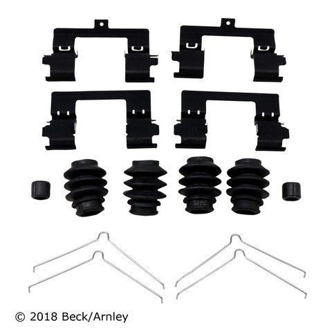 Beck/Arnley Disc Brake Hardware Kit P/N:084-1711 Beck/Arnley Disc Brake Hardware Kit P/N:084-1711