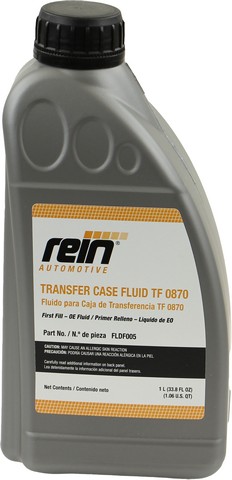 Rein Transfer Case Fluid P/N:FLDF005