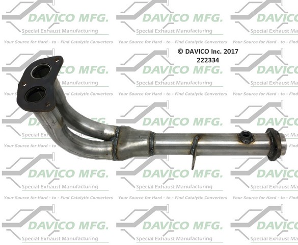 Davico Mfg Exhaust Pipe P/N:222334