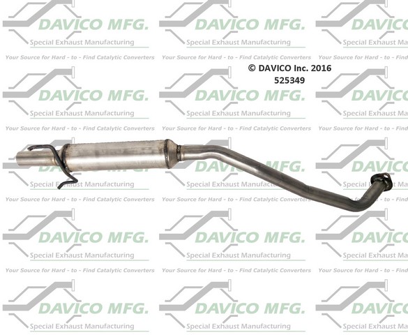 Davico Mfg Exhaust Resonator Pipe P/N:525349