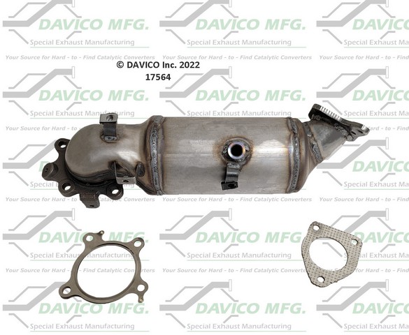 Davico Mfg Catalytic Converter P/N:17564