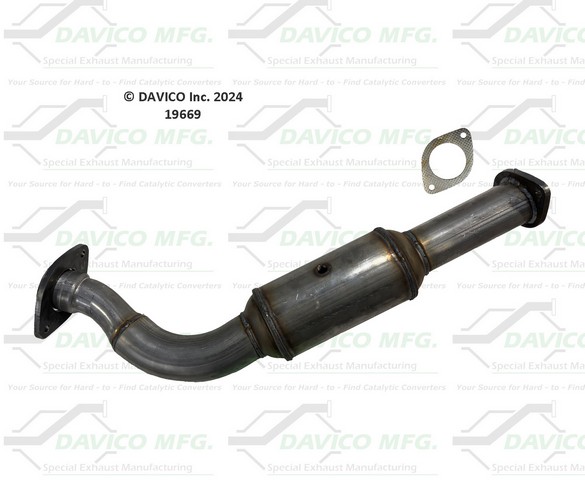 Davico Mfg Catalytic Converter P/N:19669