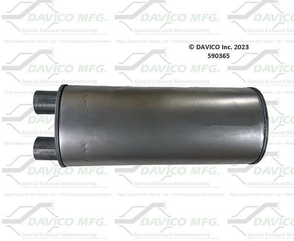 Davico Mfg Exhaust Muffler Assembly P/N:590365