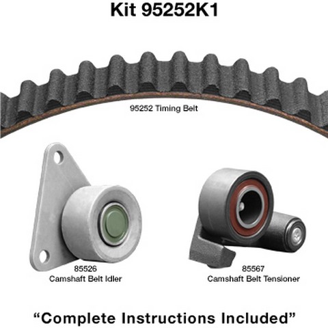 Engine Timing Belt Kit fits 1993-2004 Volvo C70 850 S70  DAYCO PRODUCTS LLC