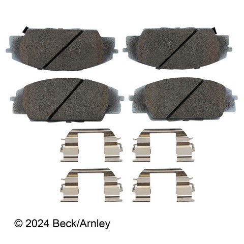 Beck/Arnley Disc Brake Pad Set P/N:085-6639