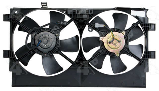 Dual Radiator and Condenser Fan Assembly-Rad / Cond Fan Assy. fits 08-10 Lancer