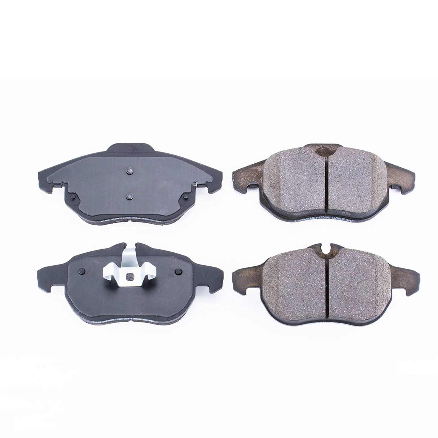Disc Brake Pad Set-Front Z16 Low-Dust Ceramic Brake Pads fits 06-09 Saab 9-3
