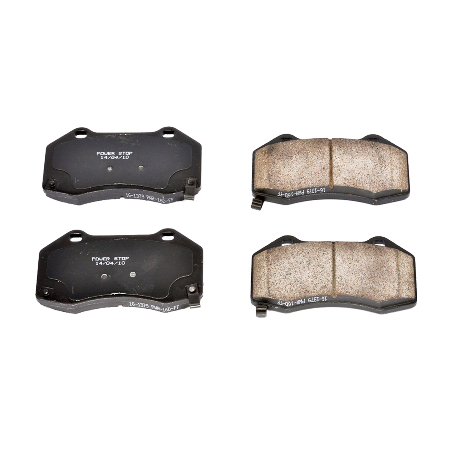Disc Brake Pad Set-Front Z16 Low-Dust Ceramic Brake Pads Power Stop 16-1379