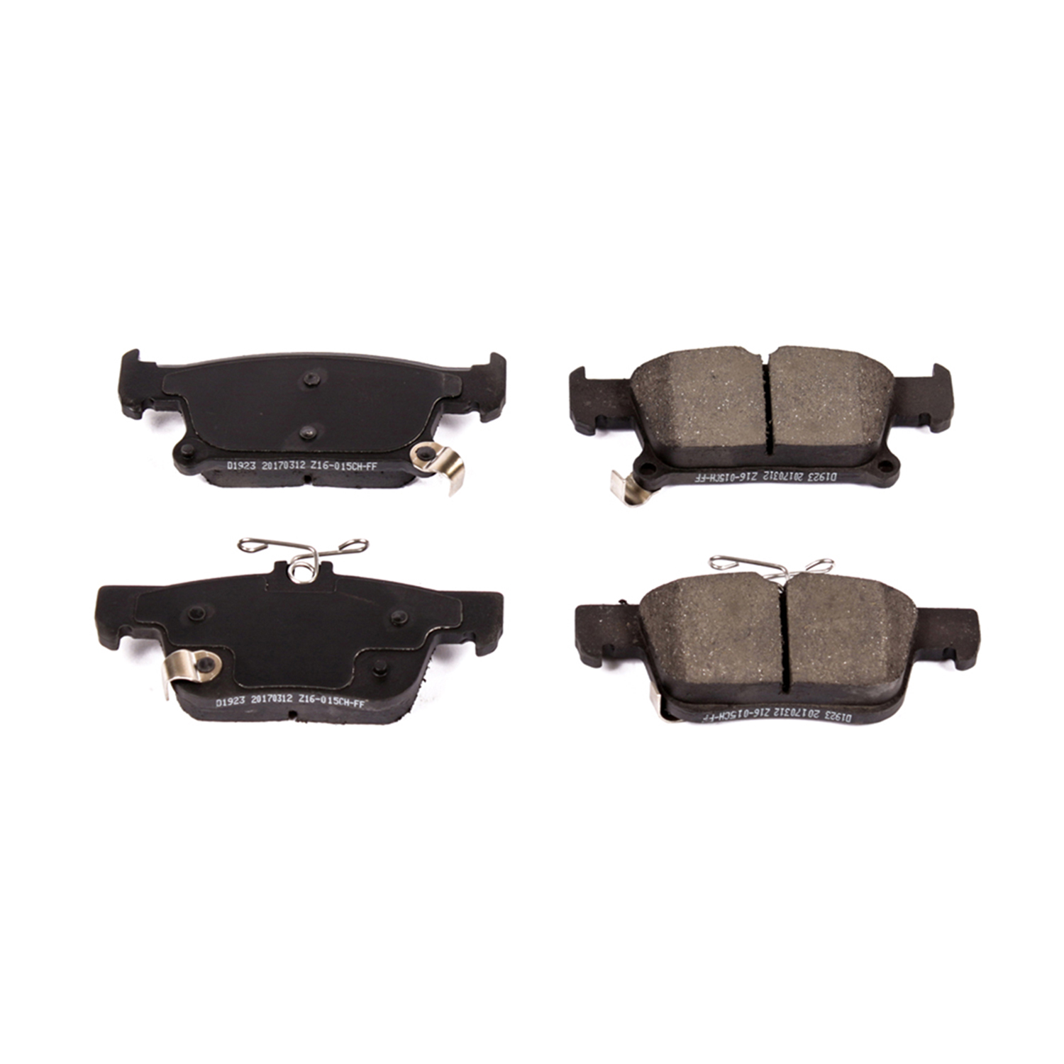 Disc Brake Pad Set-Rear Z16 Low-Dust Ceramic Brake Pads fits 16-20 Envision