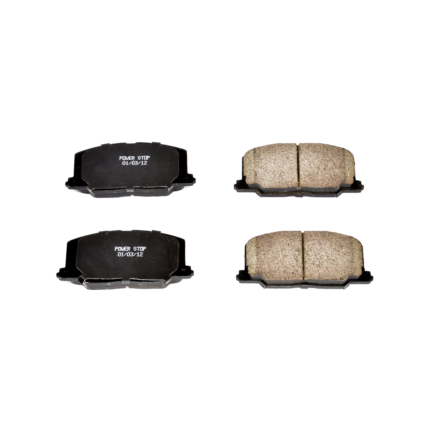 Disc Brake Pad Set-Front Z16 Low-Dust Ceramic Brake Pads Power Stop 16-356