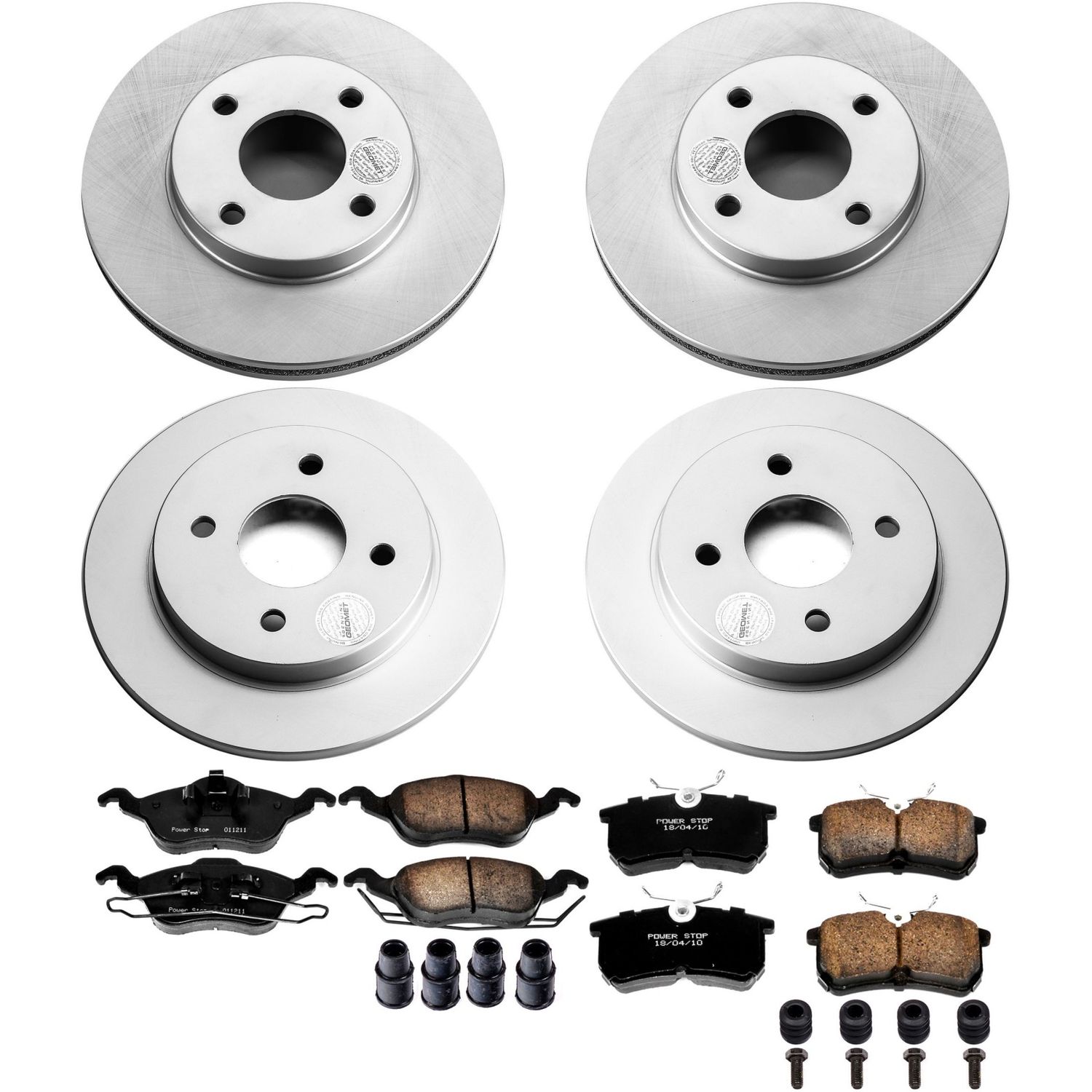 Disc Brake Kit Power Stop CRK1359 fits 01-04 Ford Focus