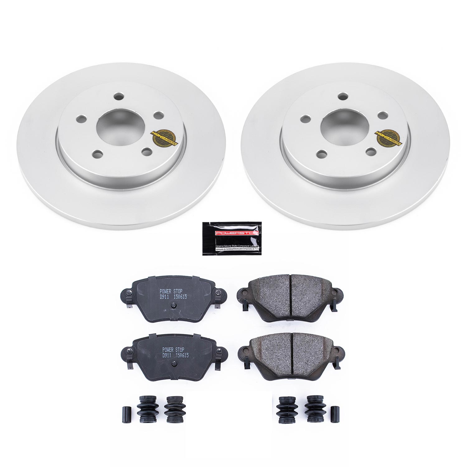 Disc Brake Kit Power Stop CRK1390 fits 02-05 Jaguar X-Type