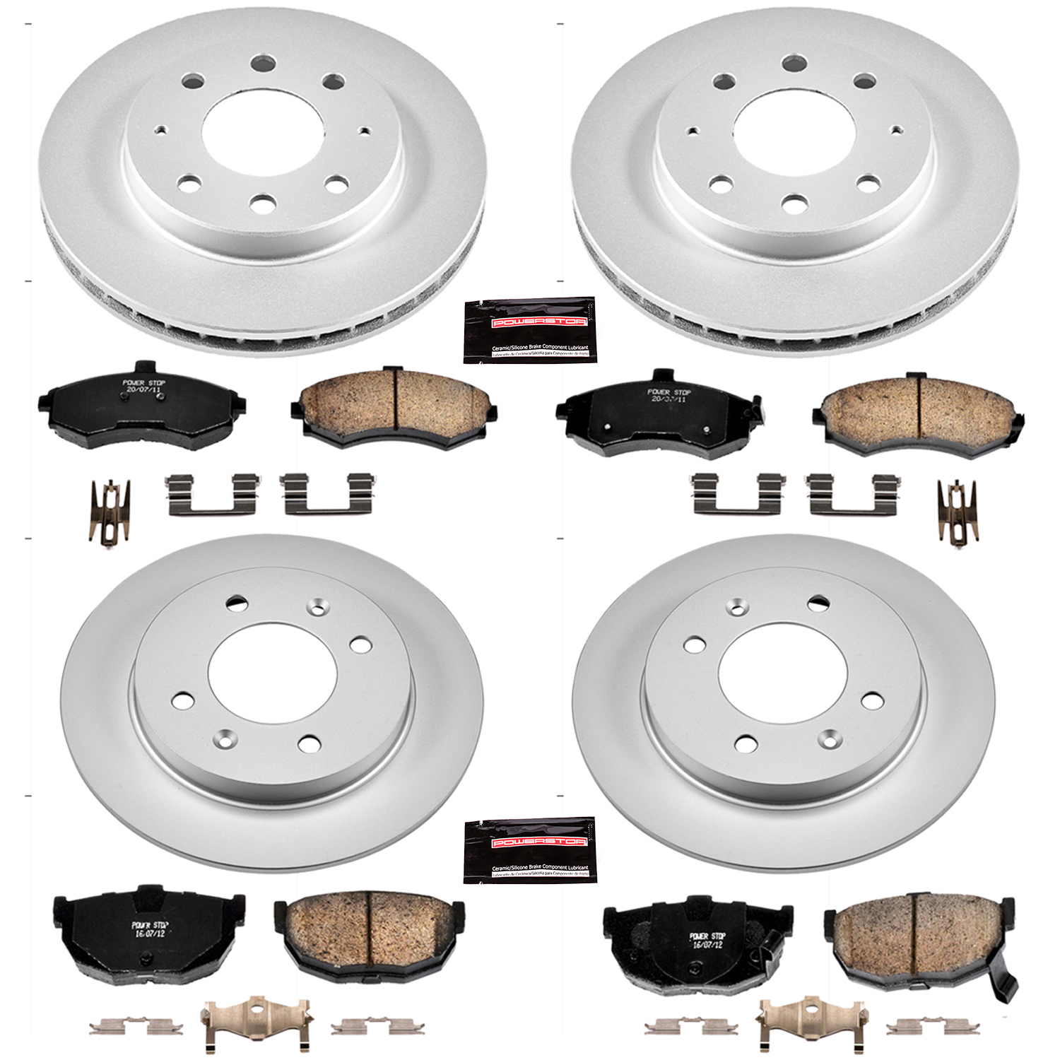 Disc Brake Kit Power Stop CRK2779 fits 02-05 Hyundai Elantra