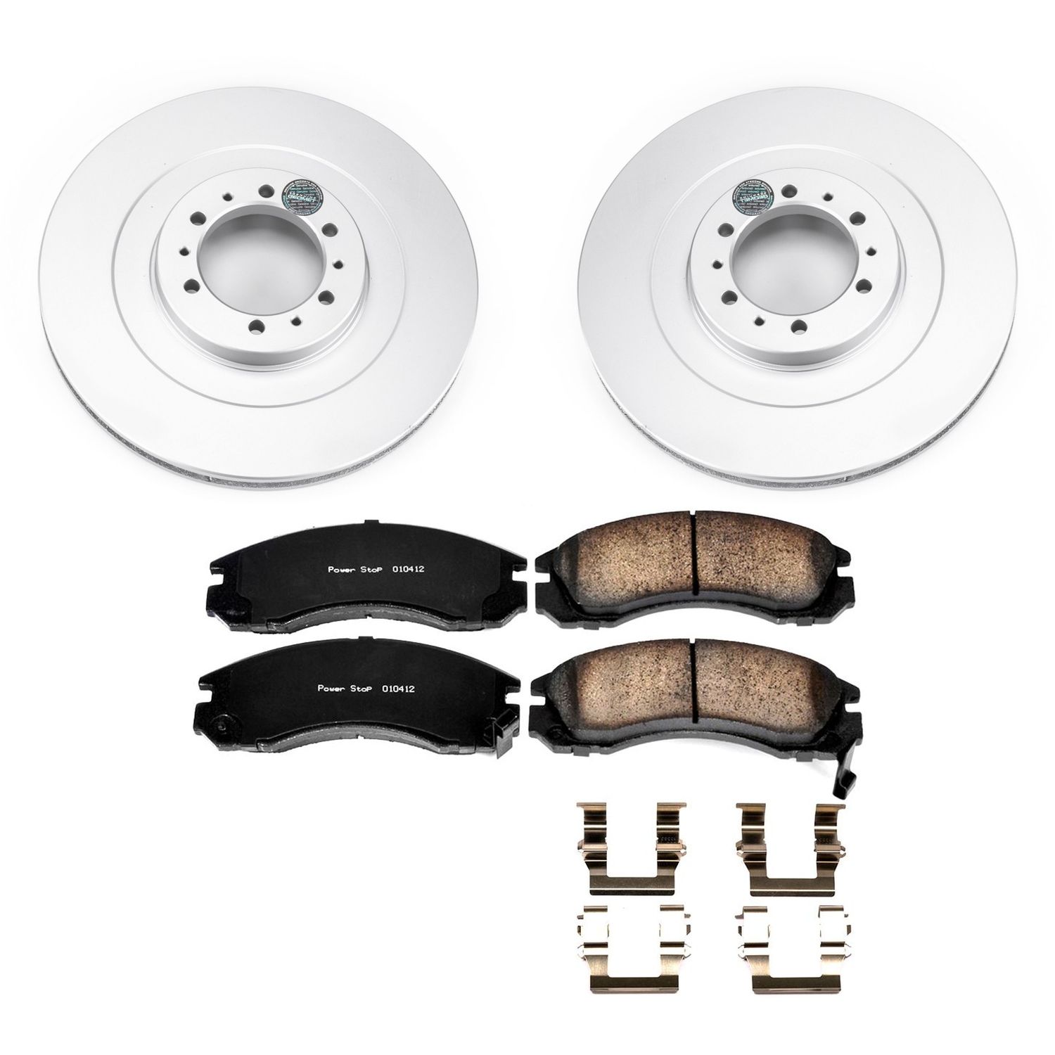 Disc Brake Kit Power Stop CRK3091 fits 00-04 Mitsubishi Montero Sport