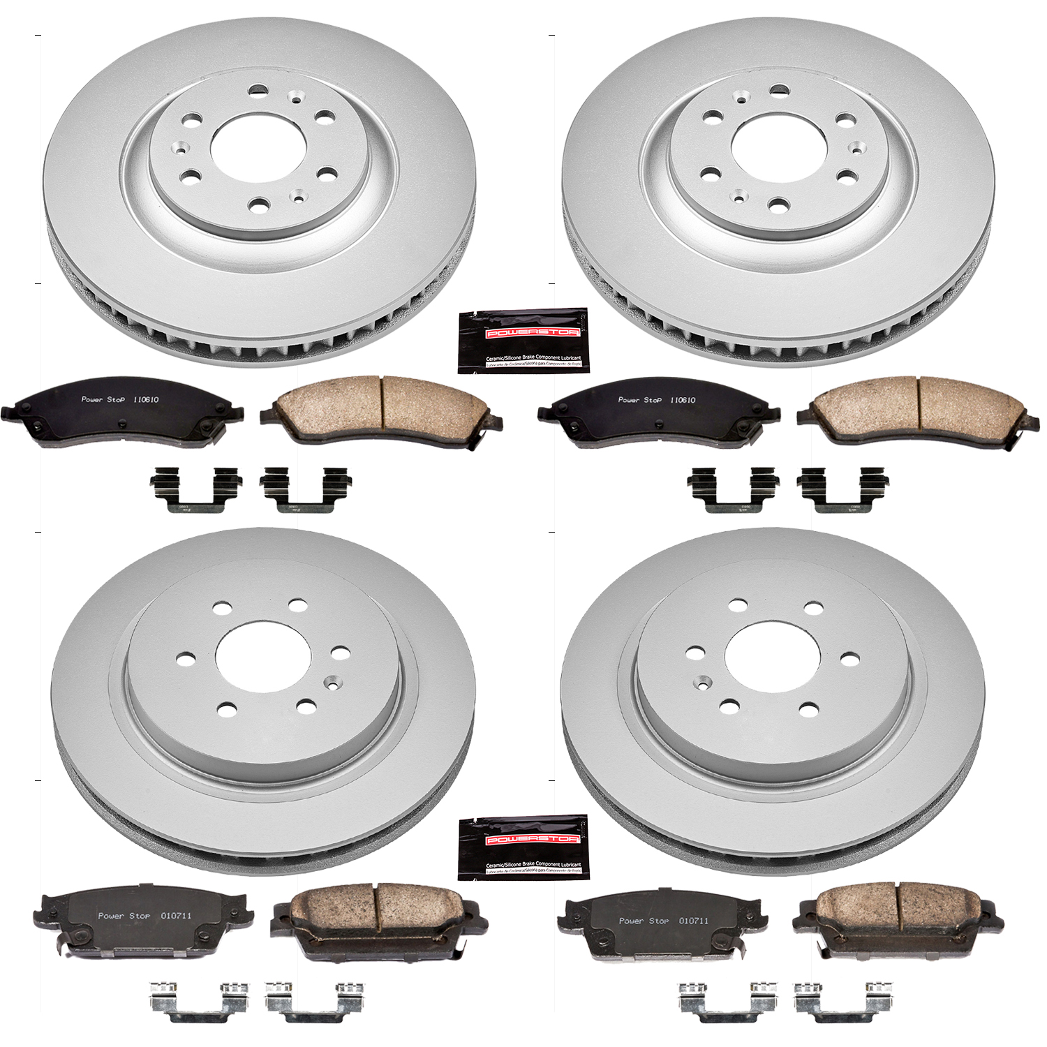 Disc Brake Kit Power Stop CRK4014 fits 04-09 Cadillac SRX