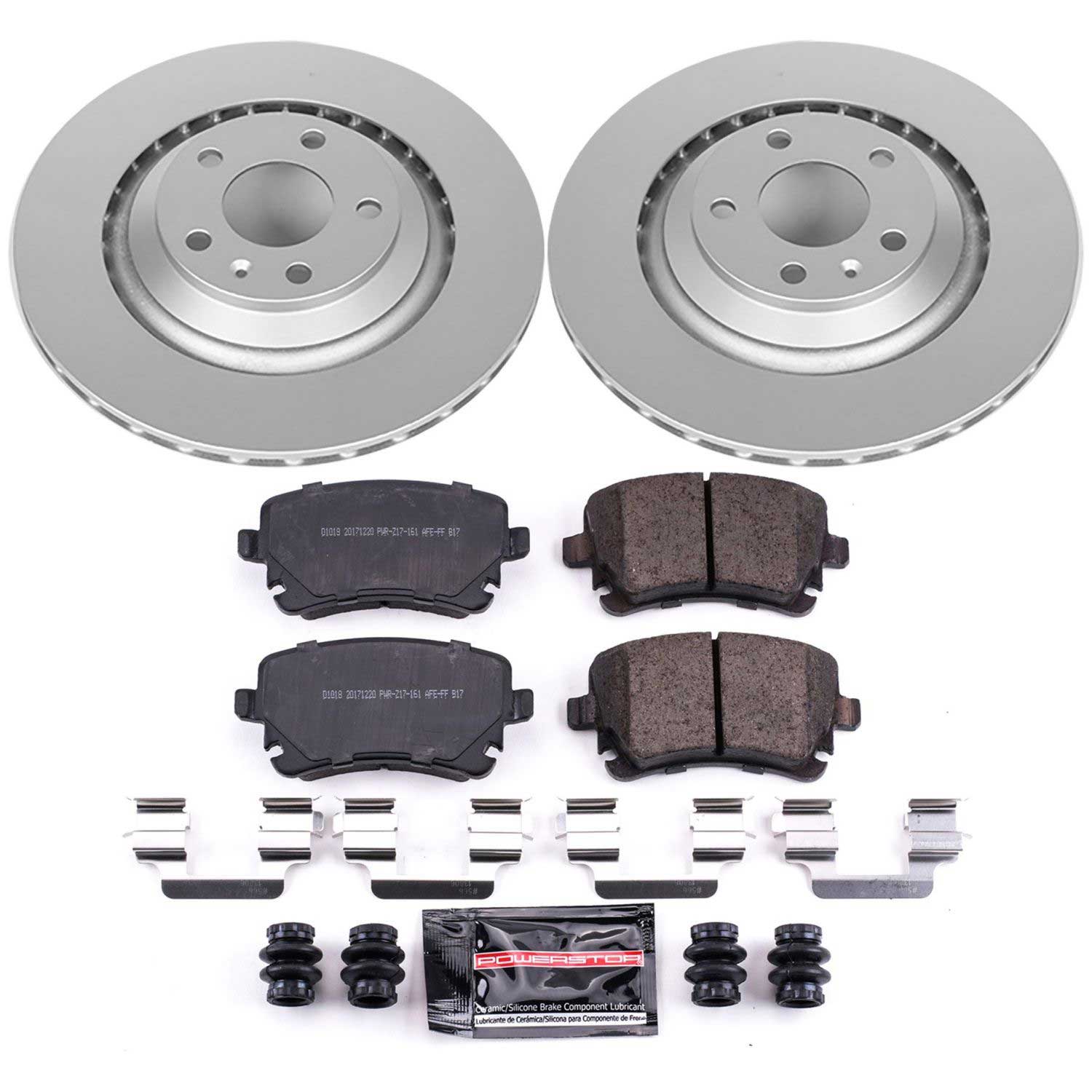 Disc Brake Kit Power Stop CRK4567 fits 05-11 Audi A6 Quattro