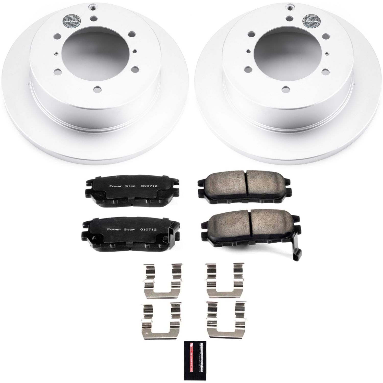Disc Brake Kit Power Stop CRK5022 fits 91-00 Mitsubishi Montero