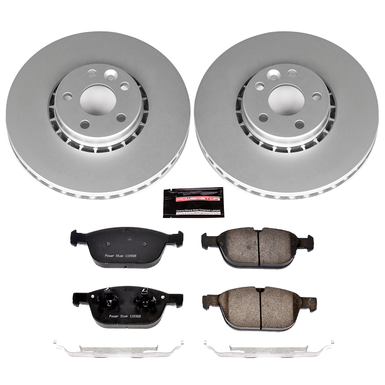 Disc Brake Kit Power Stop CRK5702 fits 10-15 Volvo XC60