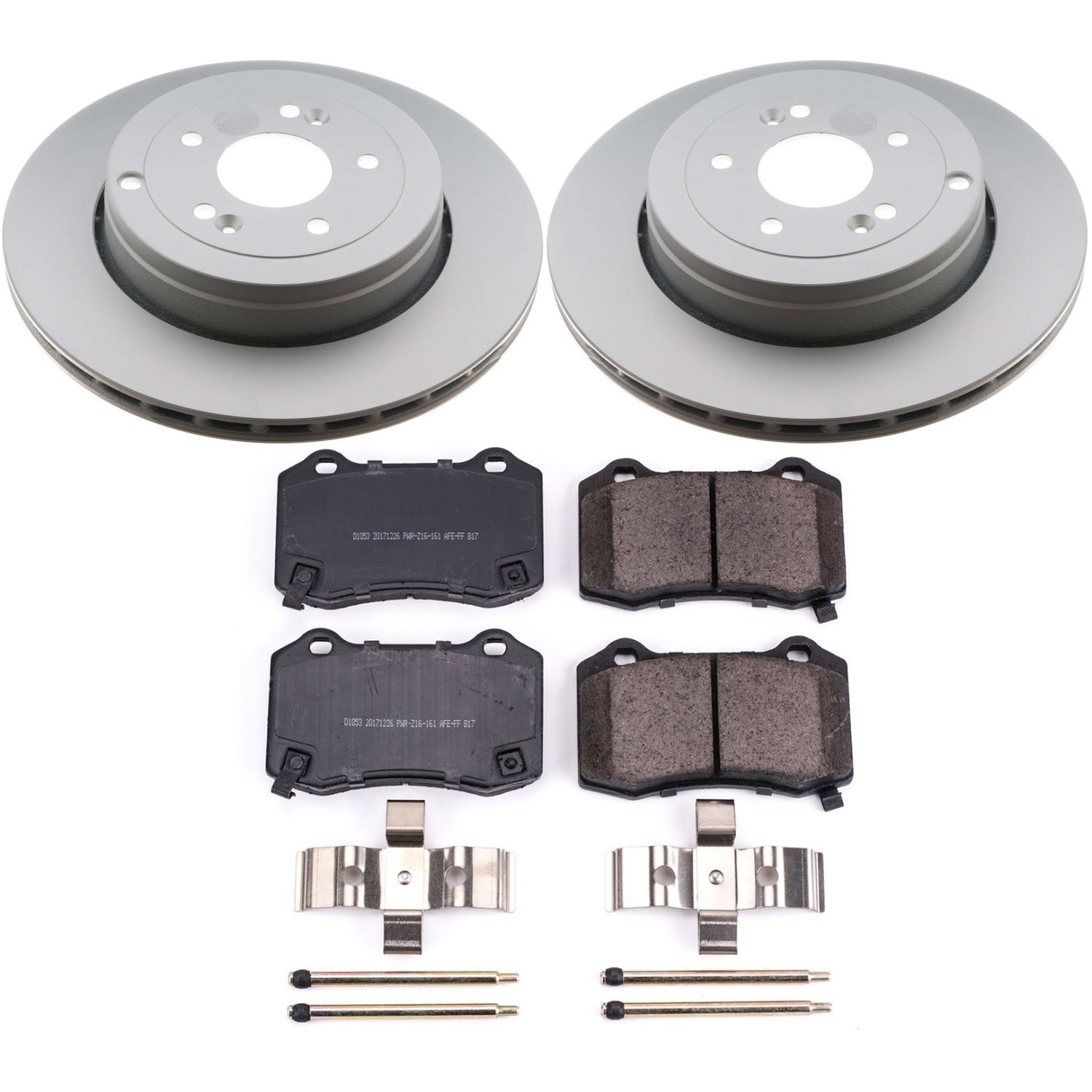 Disc Brake Kit Power Stop CRK6165 fits 10-16 Hyundai Genesis Coupe