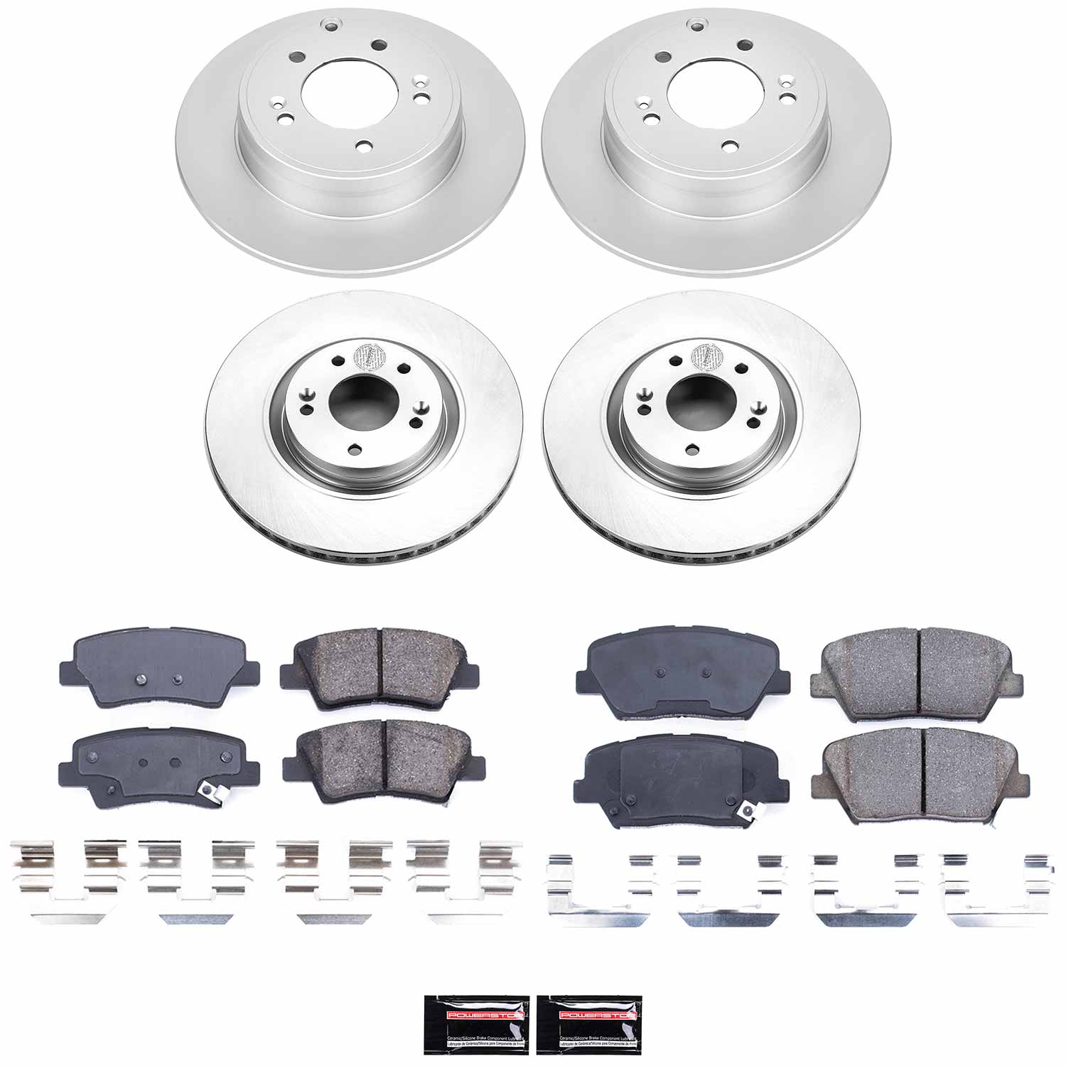 Disc Brake Kit Power Stop CRK6765 fits 12-17 Hyundai Azera