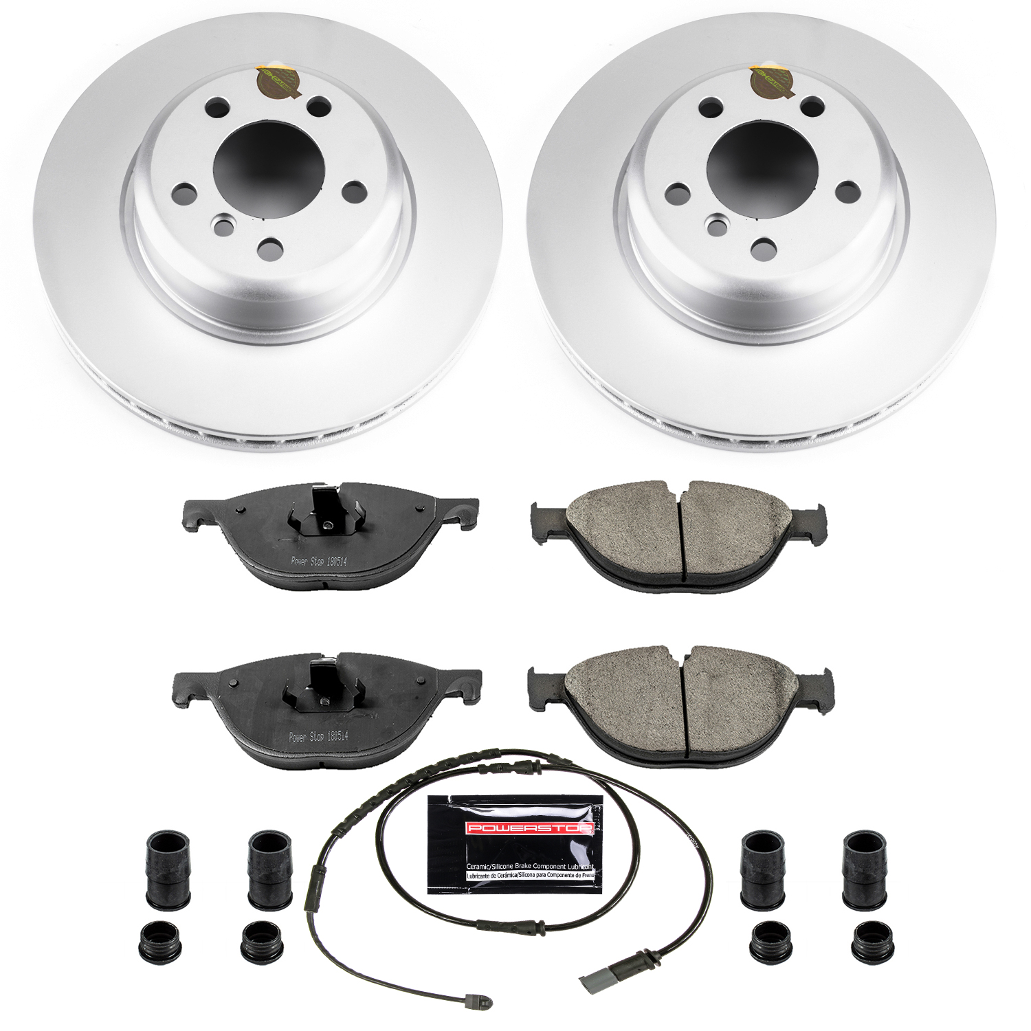 Disc Brake Kit Power Stop CRK7162 fits 12-13 BMW 528i