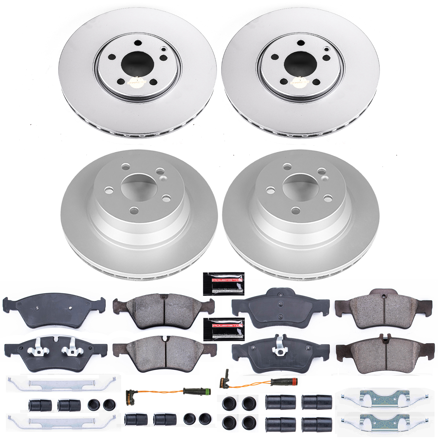 Disc Brake Kit Power Stop CRK7761 fits 07-09 Mercedes E550