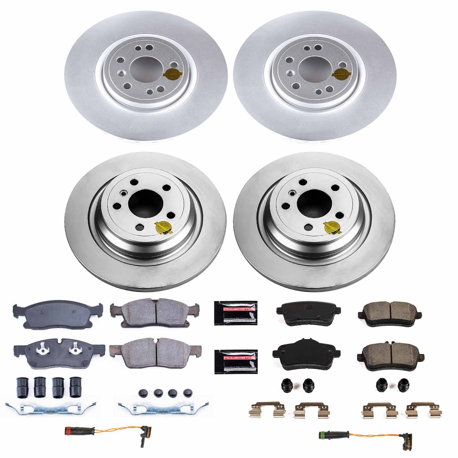 Disc Brake Kit Power Stop CRK8115 fits 2018 Mercedes GLE350