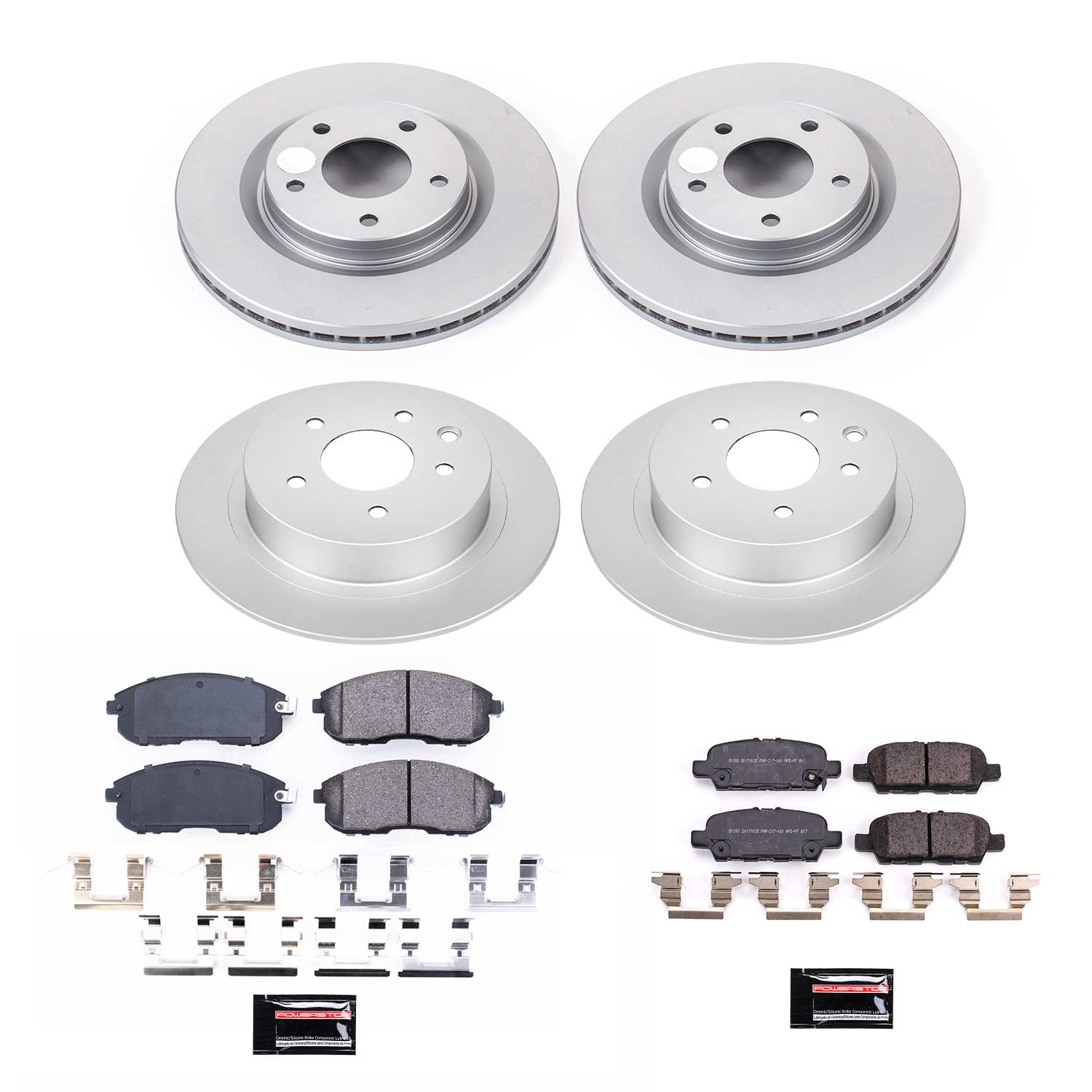 Disc Brake Kit Power Stop CRK8360 fits 2019 Nissan Sentra