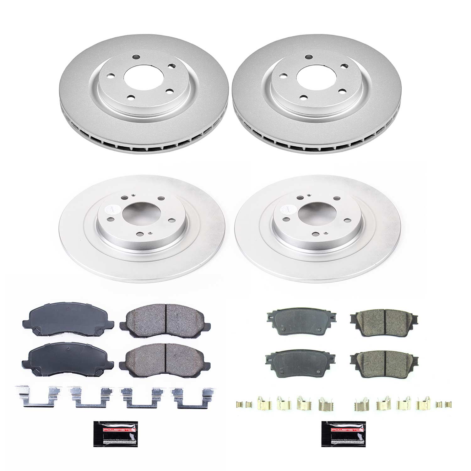 Disc Brake Kit Power Stop CRK8397 fits 17-20 Mitsubishi Outlander