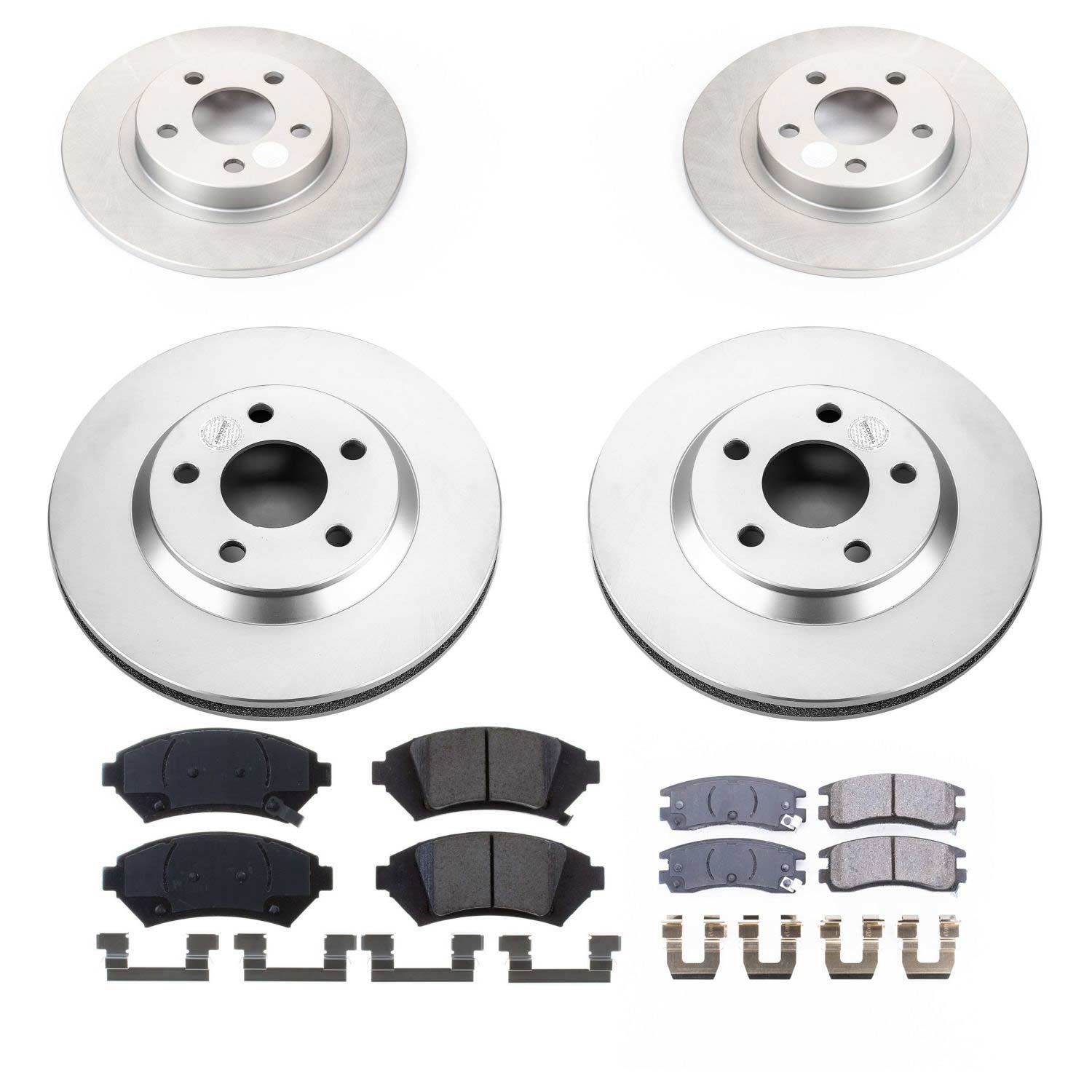Disc Brake Kit Power Stop CRK8438 fits 2005 Cadillac DeVille