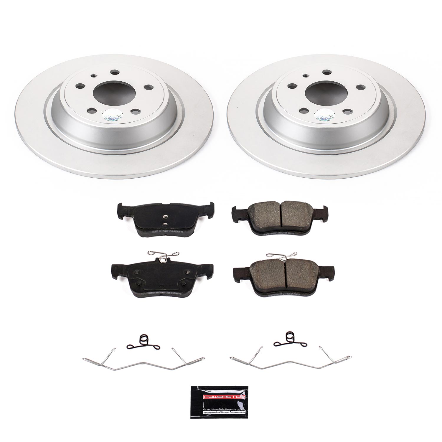 Disc Brake Kit Power Stop CRK8533 fits 17-20 Ford Fusion