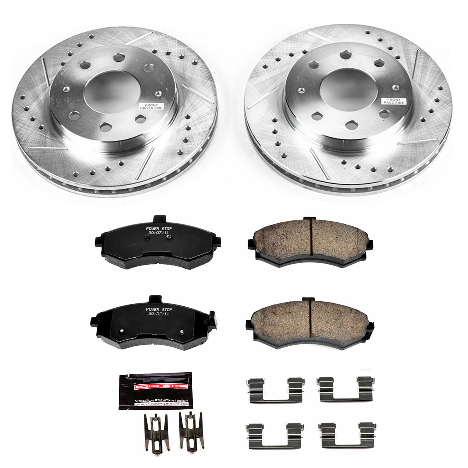 Disc Brake Kit Power Stop K1093 fits 02-05 Hyundai Elantra