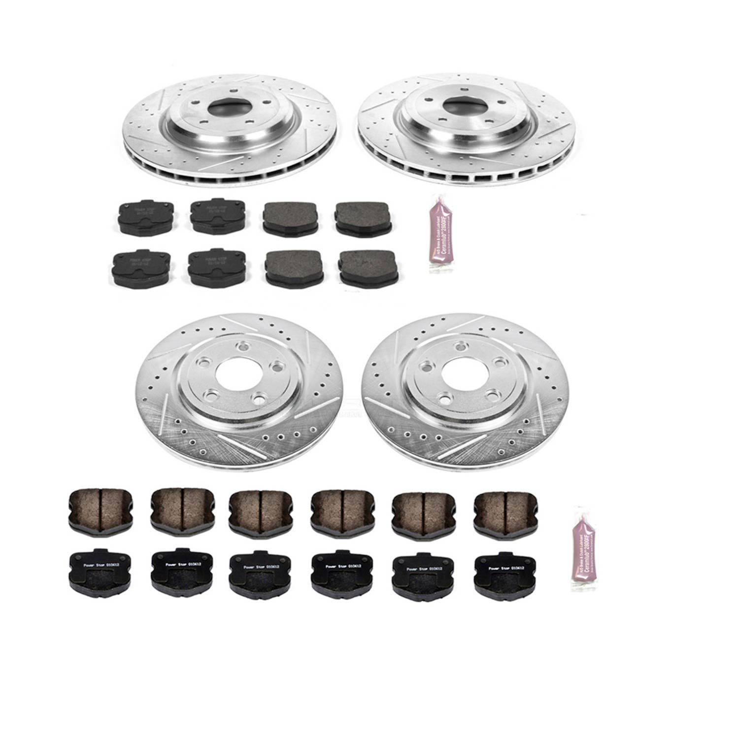 Disc Brake Kit Power Stop K1445 fits 06-13 Chevrolet Corvette