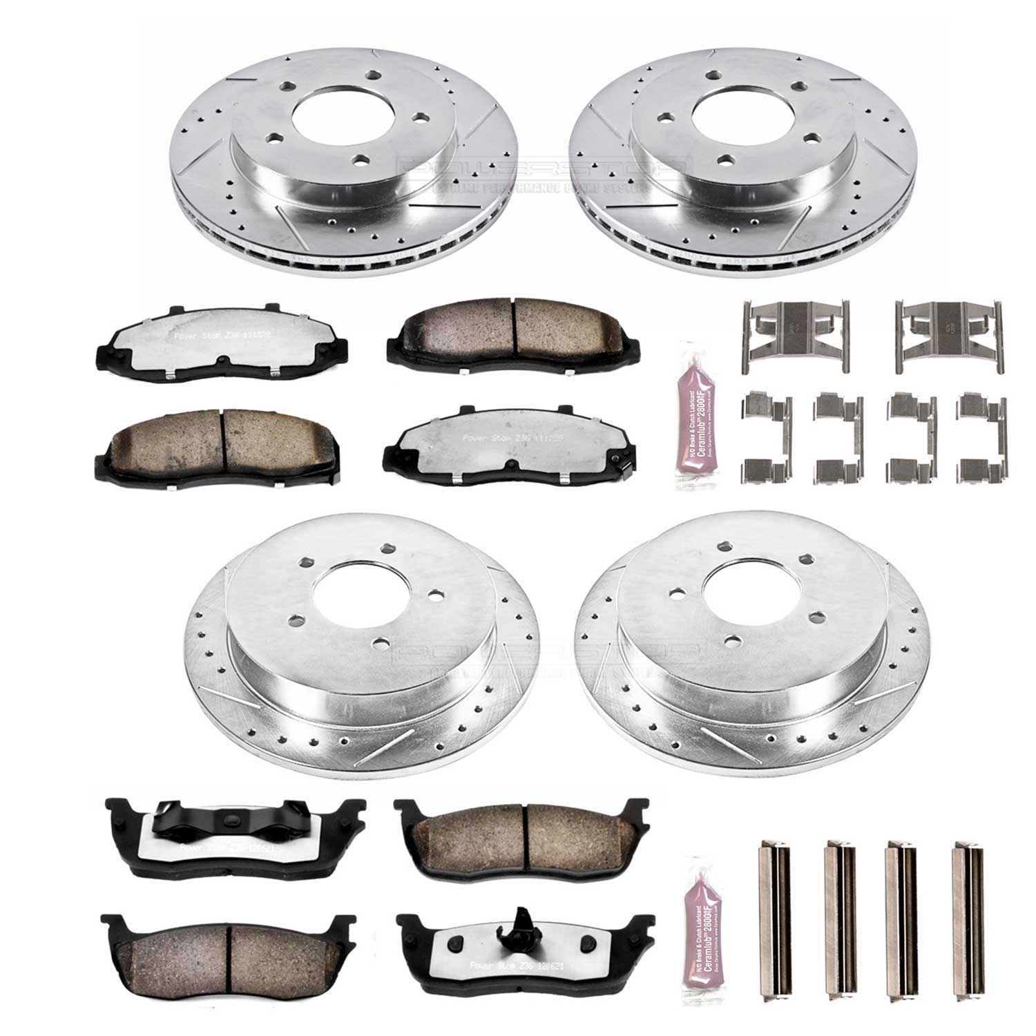 Disc Brake Kit Power Stop K1867-36 fits 99-00 Ford F-150
