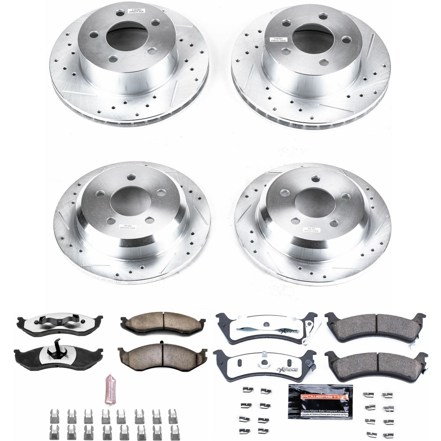 Disc Brake Kit Power Stop K2121-36 fits 93-98 Jeep Grand Cherokee