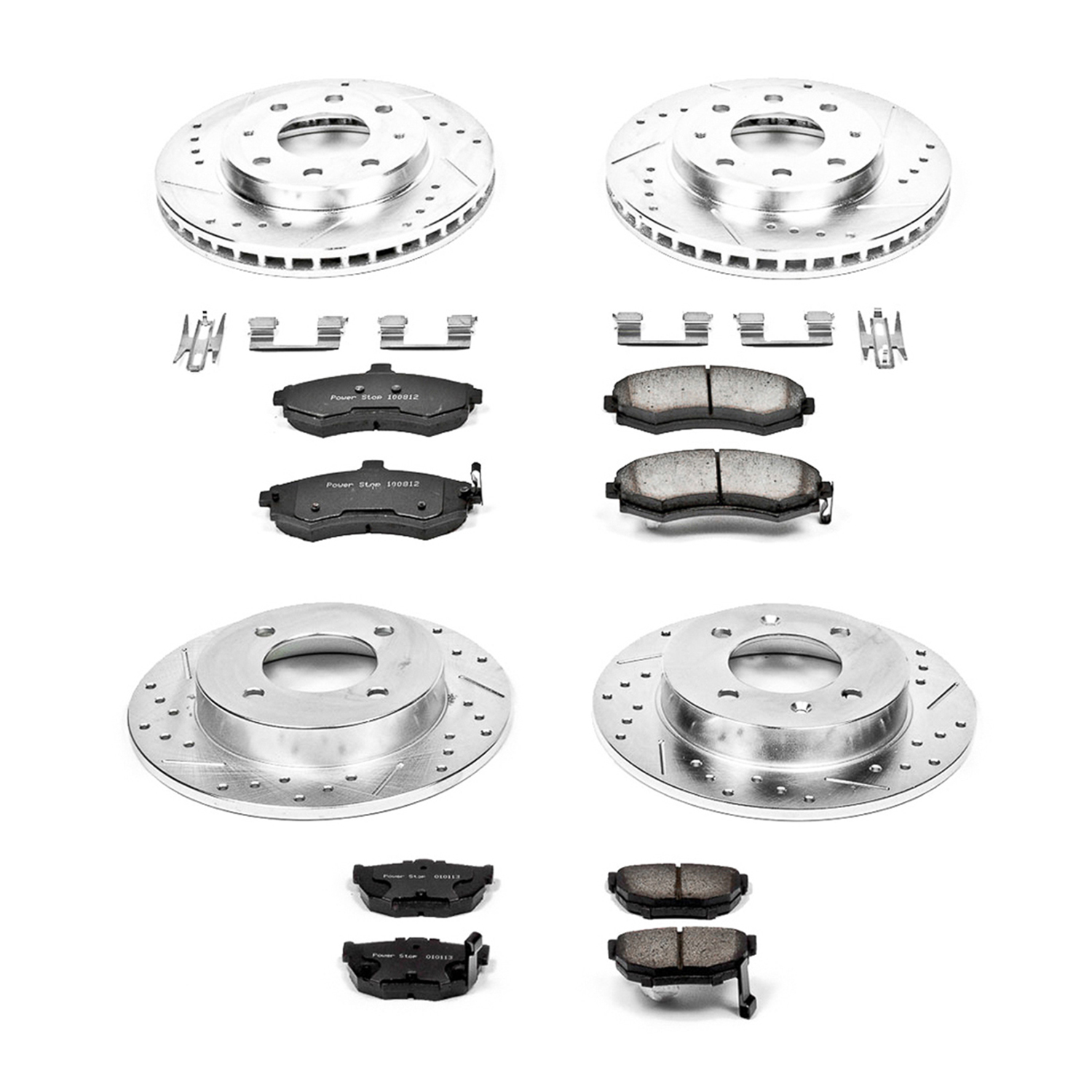 Disc Brake Kit Power Stop K2779 fits 02-05 Hyundai Elantra