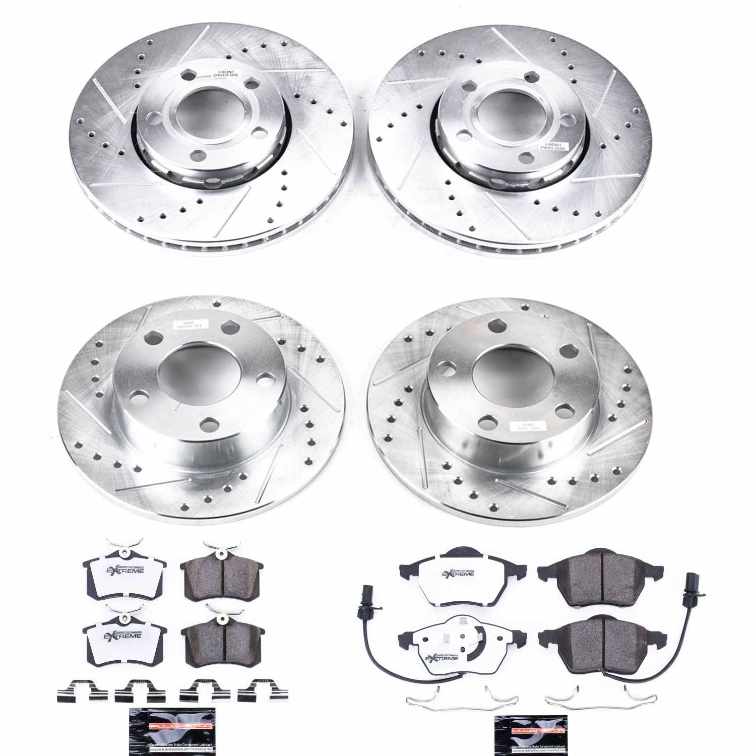 Disc Brake Kit Power Stop K2800-26 fits 99-05 VW Passat