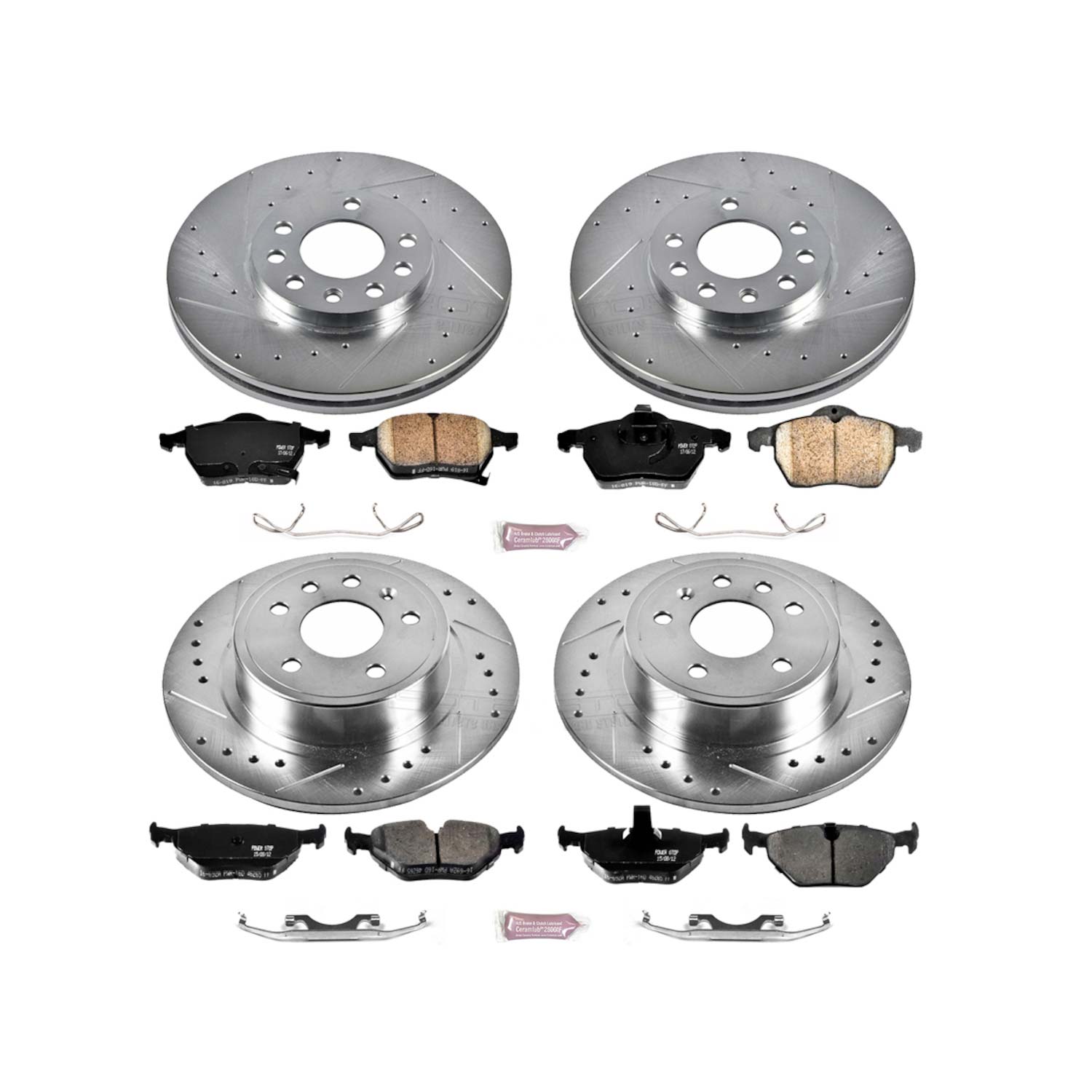 Disc Brake Kit Power Stop K2808 fits 1999 Saab 9-5