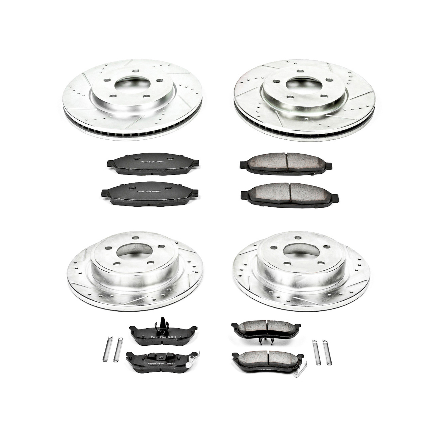 Disc Brake Kit Power Stop K2838 fits 04-08 Chrysler Pacifica
