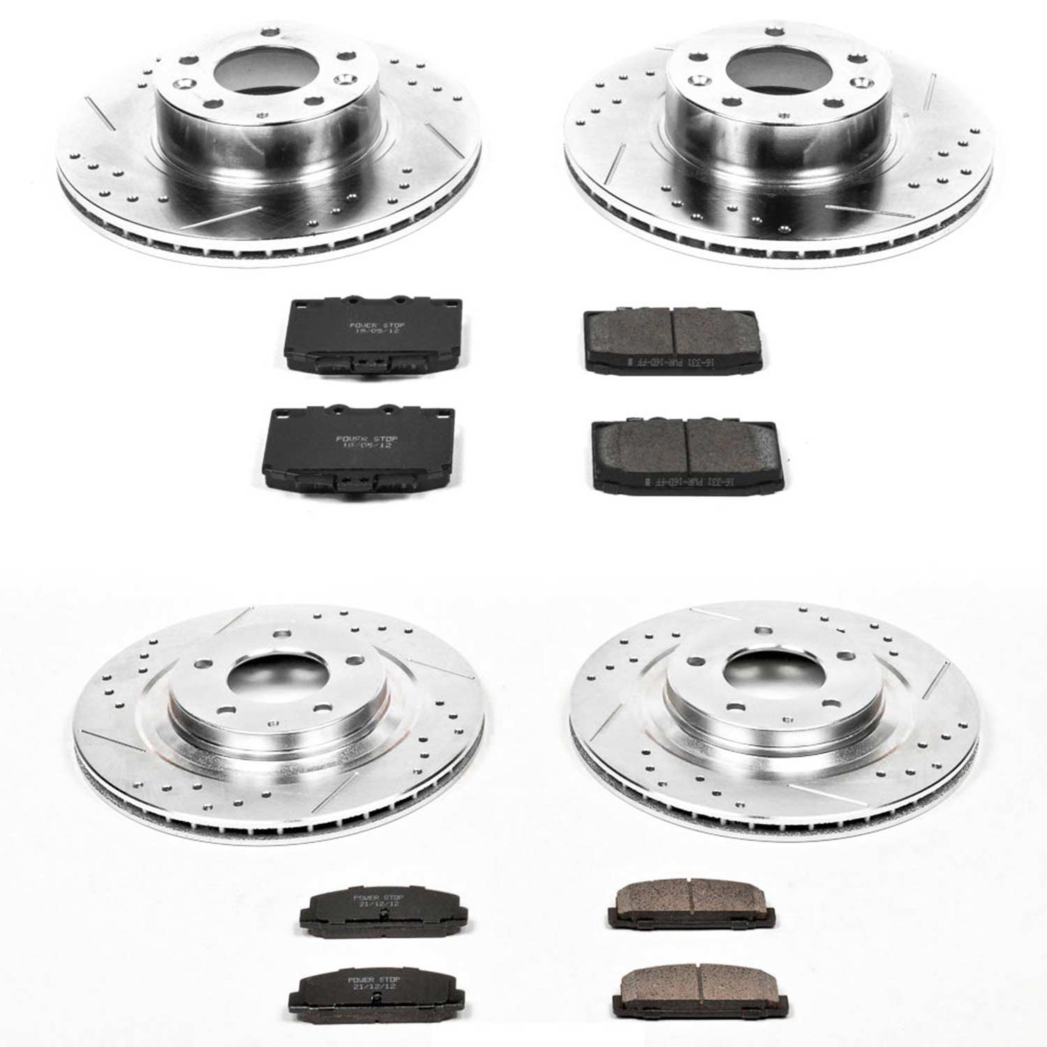 Disc Brake Kit Power Stop K4186 fits 93-95 Mazda RX-7
