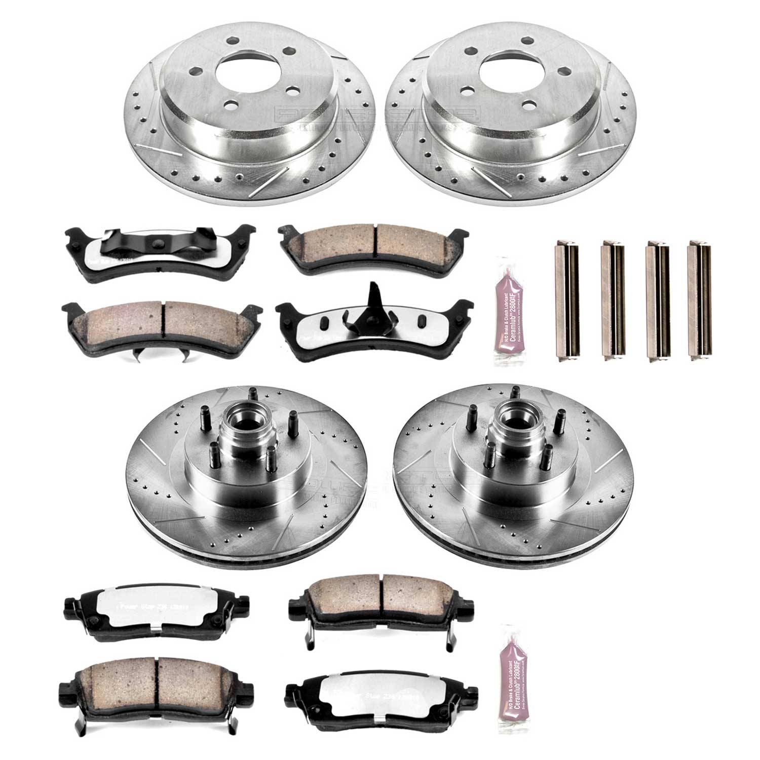 Disc Brake Kit Power Stop K4356-36 fits 01-02 Ford Explorer Sport