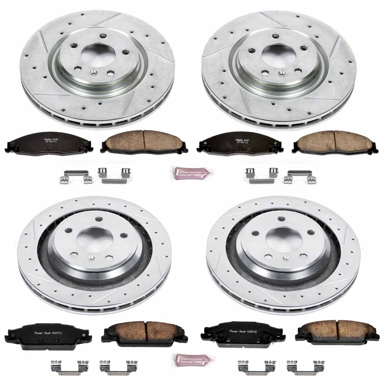Disc Brake Kit Power Stop K4485 fits 05-08 Pontiac Grand Prix