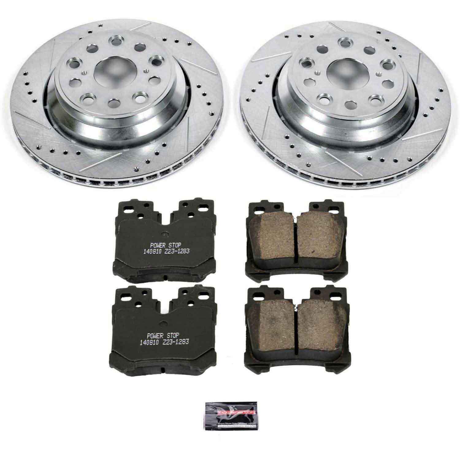 Disc Brake Kit Power Stop K4689 fits 07-09 Lexus LS460